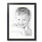 ArtToFrames 18x24" Matted Picture Frame with 14x20" Single Mat Photo Opening Framed in 1.25" Black and 2" Mat (FWM-4083-18x24)